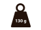130 kg